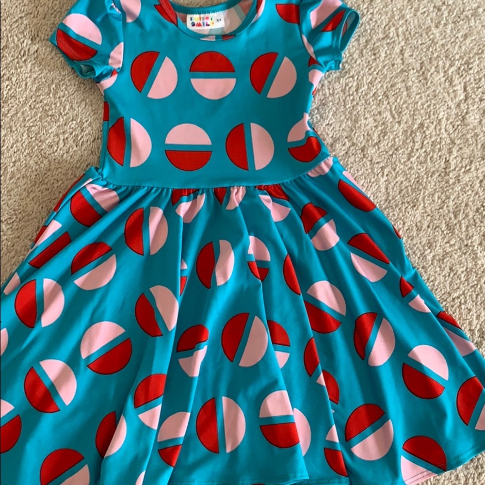 Dot Dot Smile cap dress